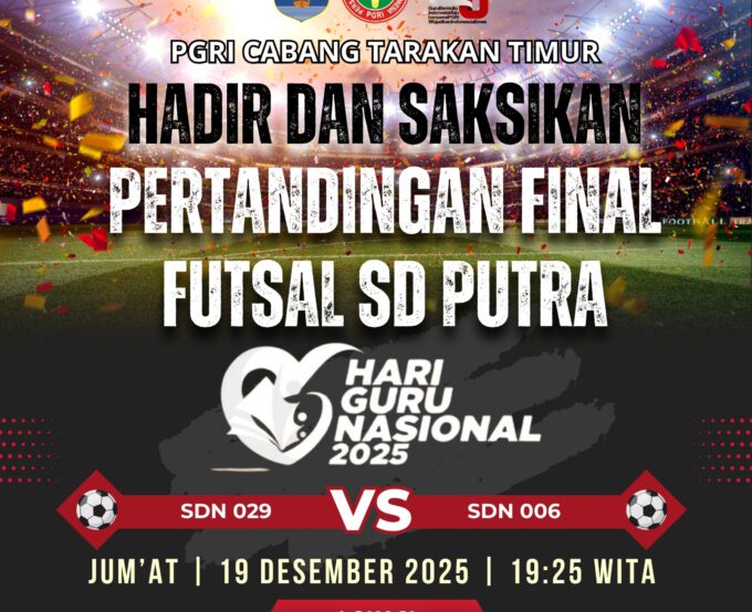 FINAL FUTSAL SD PUTRA HUT PGRI 2025