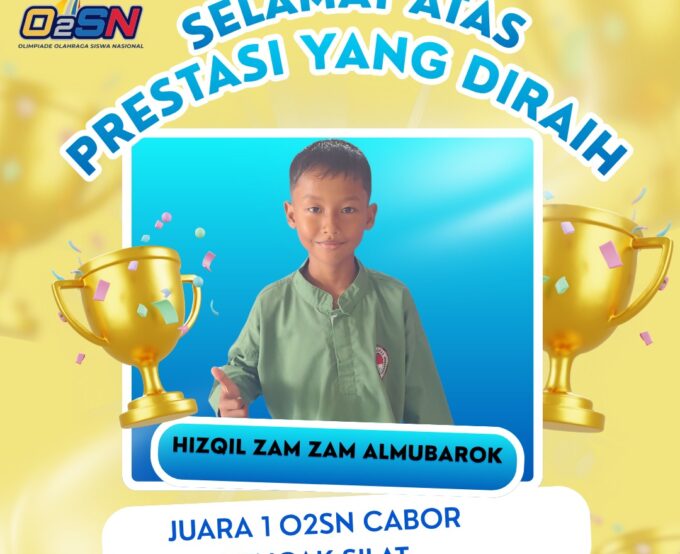 Prestasi Hizqil, Harumkan SDN 006 di Ajang O2SN