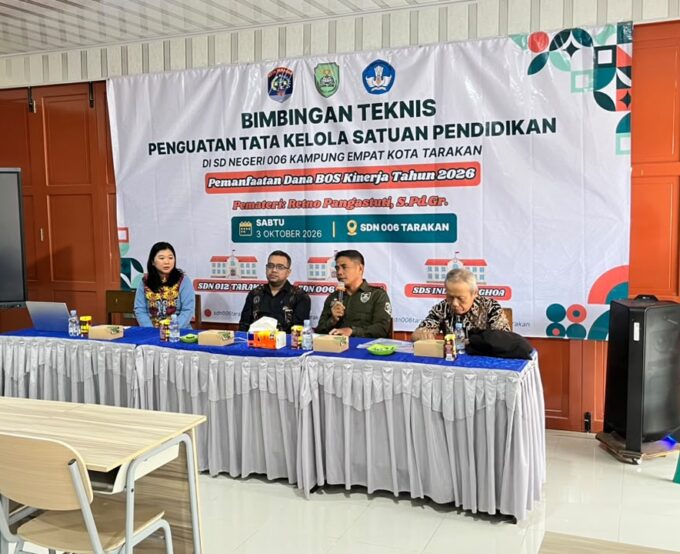 Tingkatkan Akuntabilitas, Tiga Sekolah Dasar di Tarakan Ikuti Bimtek Tata Kelola Dana BOS Kinerja
